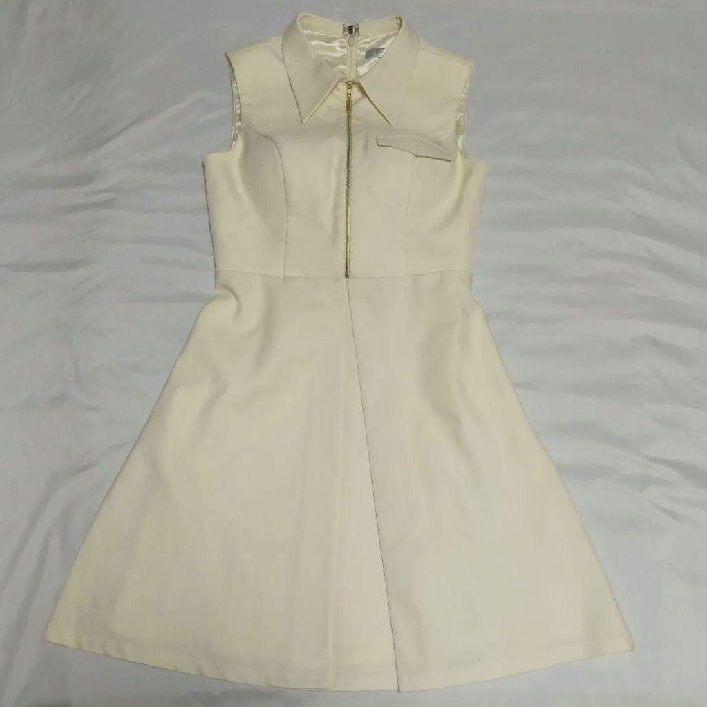 【完売品☆】ローブドフルール センタージップシンプルノースリーブレディドレス