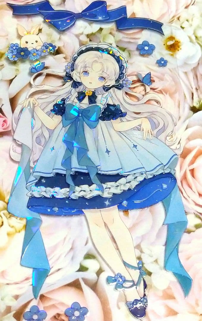 ✩再販✩J502＃幽夜小使(贝壳光)迷雾森林切り売り海外人物マステ女の子