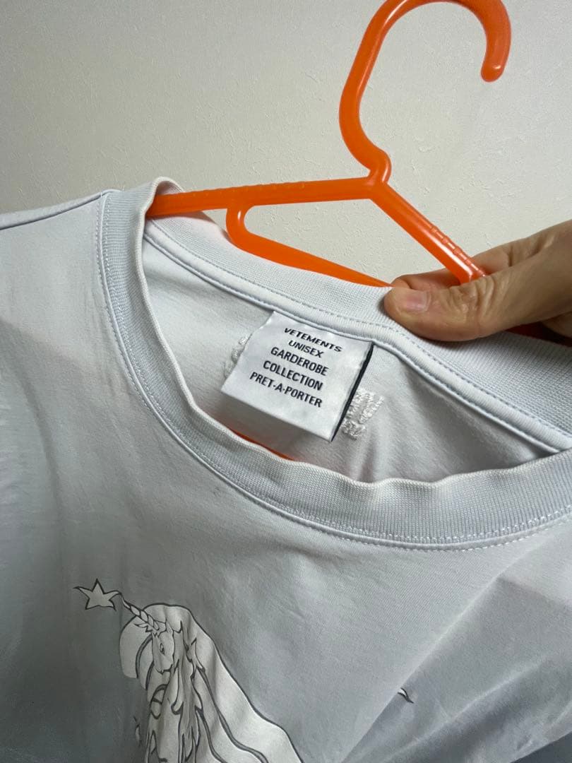 Vetements ユニコーン　ブルー