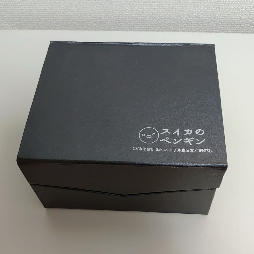 未使用★ Suicaのペンギン 3Dガラス置き物 LED発光台付き