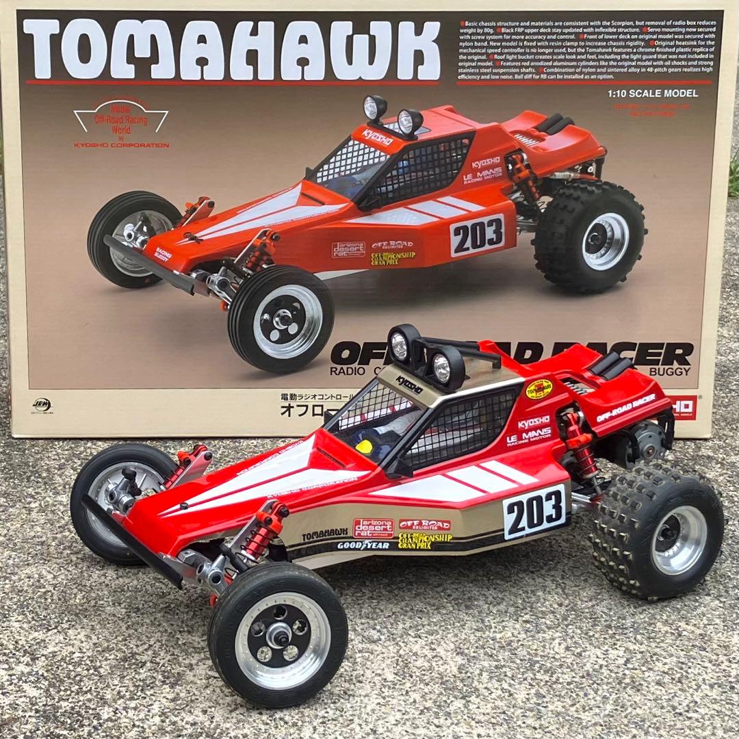 ★「アンプ サーボ付き!」「走行少!」KYOSHO 京商 トマホーク★