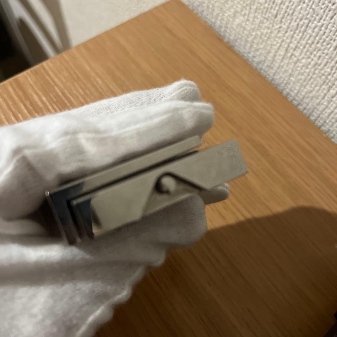 グッチ 置時計トラベルクロック 保存ケース有 クォーツ 中古品