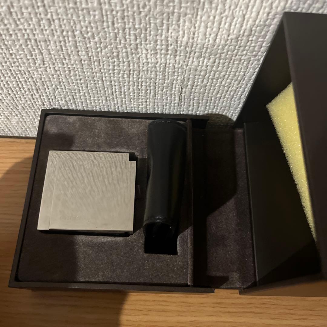 グッチ 置時計トラベルクロック 保存ケース有 クォーツ 中古品