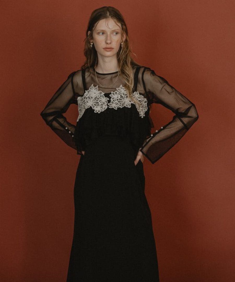 et.UNiVER オケージョンドレス　ブラック