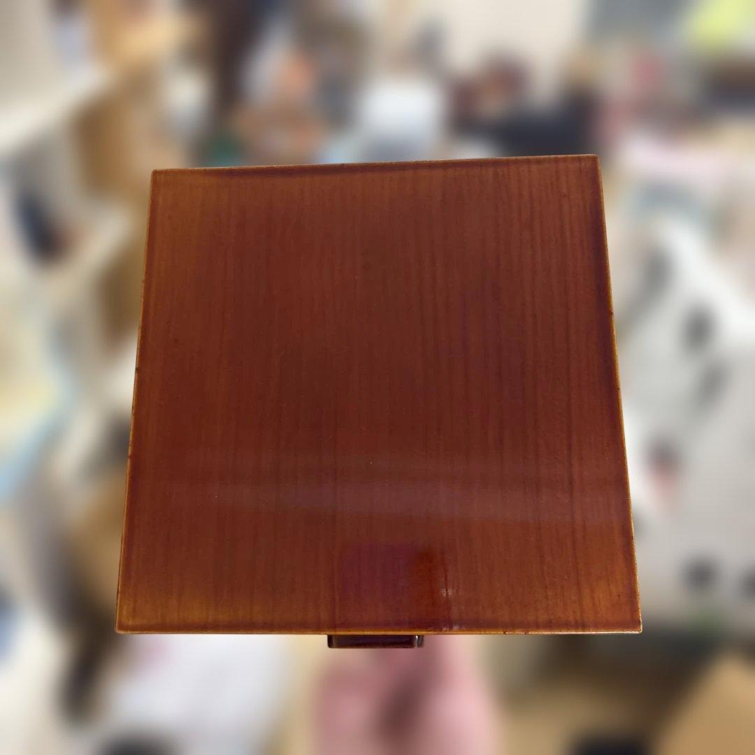 未使用　美品　伝統工芸 飛騨春慶塗 手提げ三段重 箱付き 天然木 漆器 お重