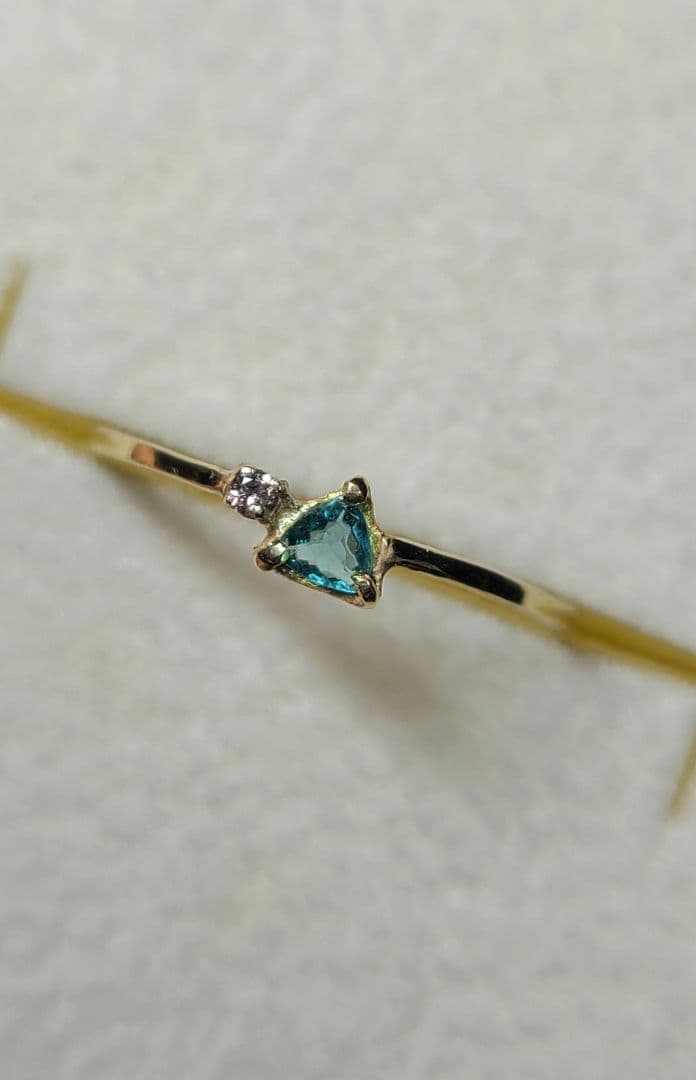 minはる★ブラジル産パライバトルマリンカラートルマリン★リングオーダー