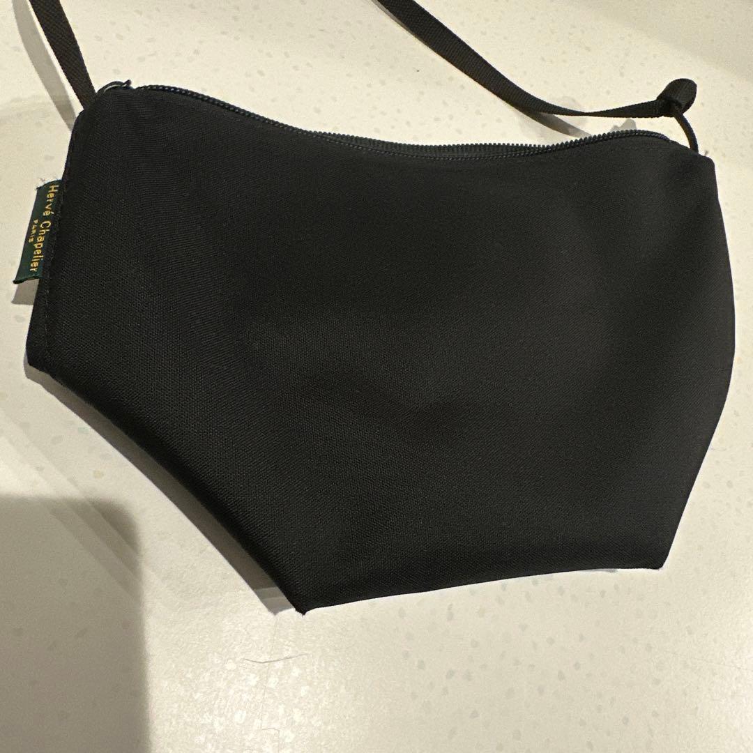 エルベシャプリエ　ショルダーバッグ　 S ブラック