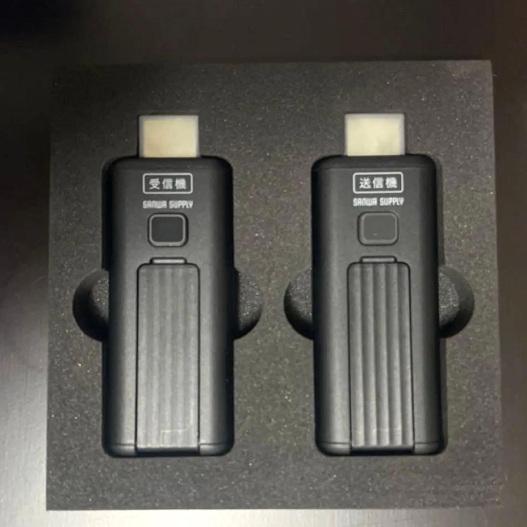 【送受信機セット】ワイヤレスHDMIエクステンダー サンワ　vga-exwhd9