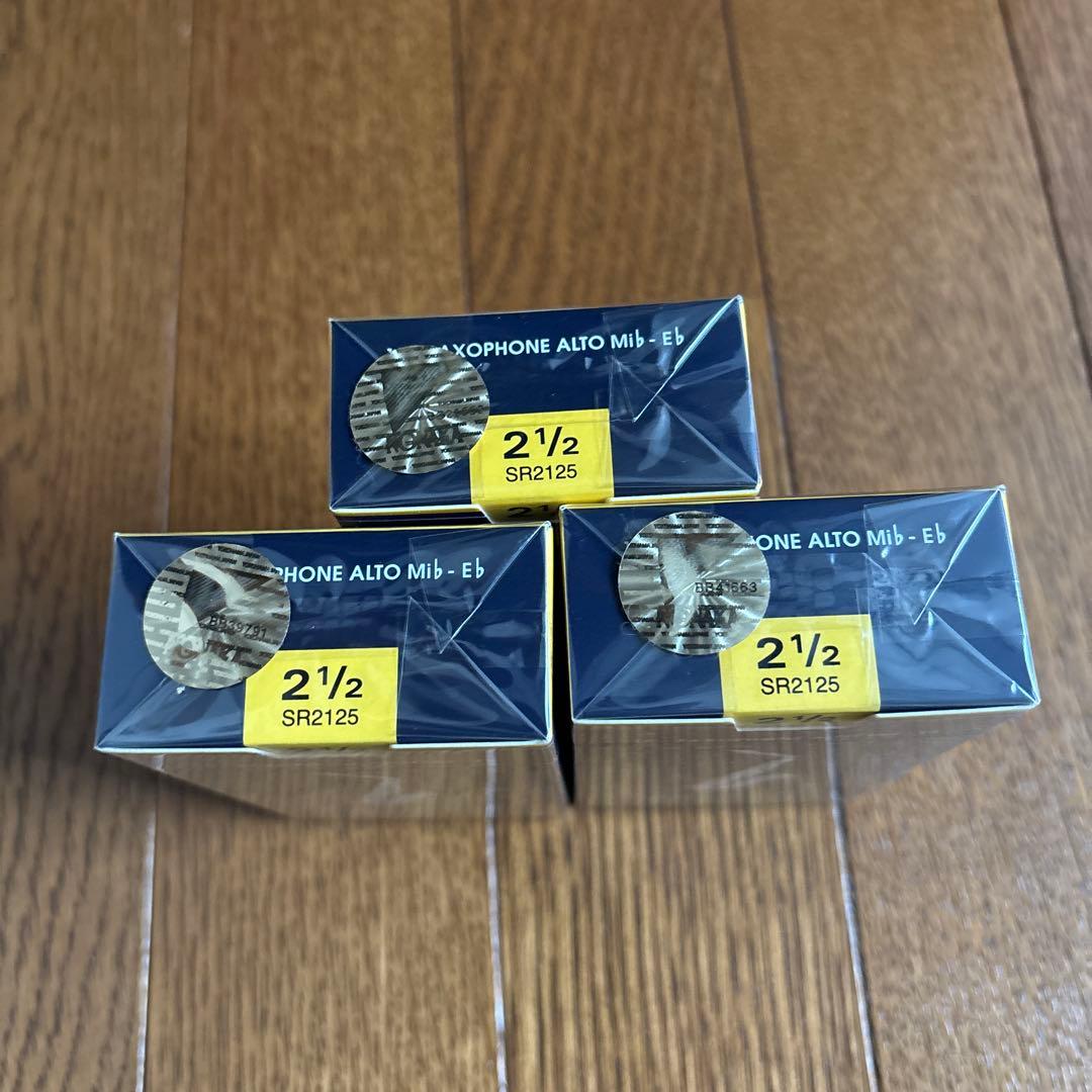 バンドレン アルトサックス リード 2 1/2 3箱＋おまけ付き