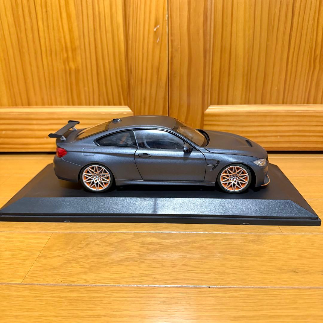 ミニチャンプス 1/18 BMW M4 GTS 2016 ダークグレー