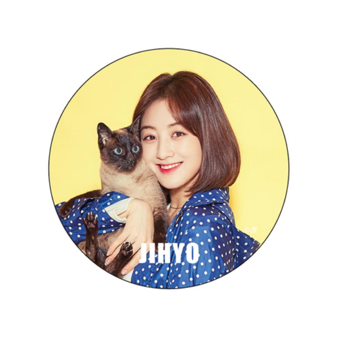 TWICE ジヒョ チェキ 直筆サイン入り ポラロイド