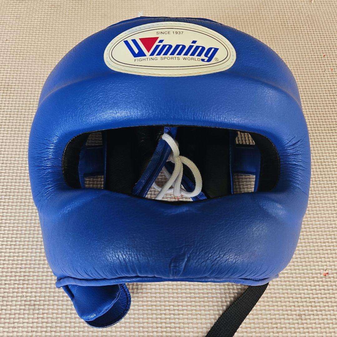 Winning ヘッドギア Lサイズ 青