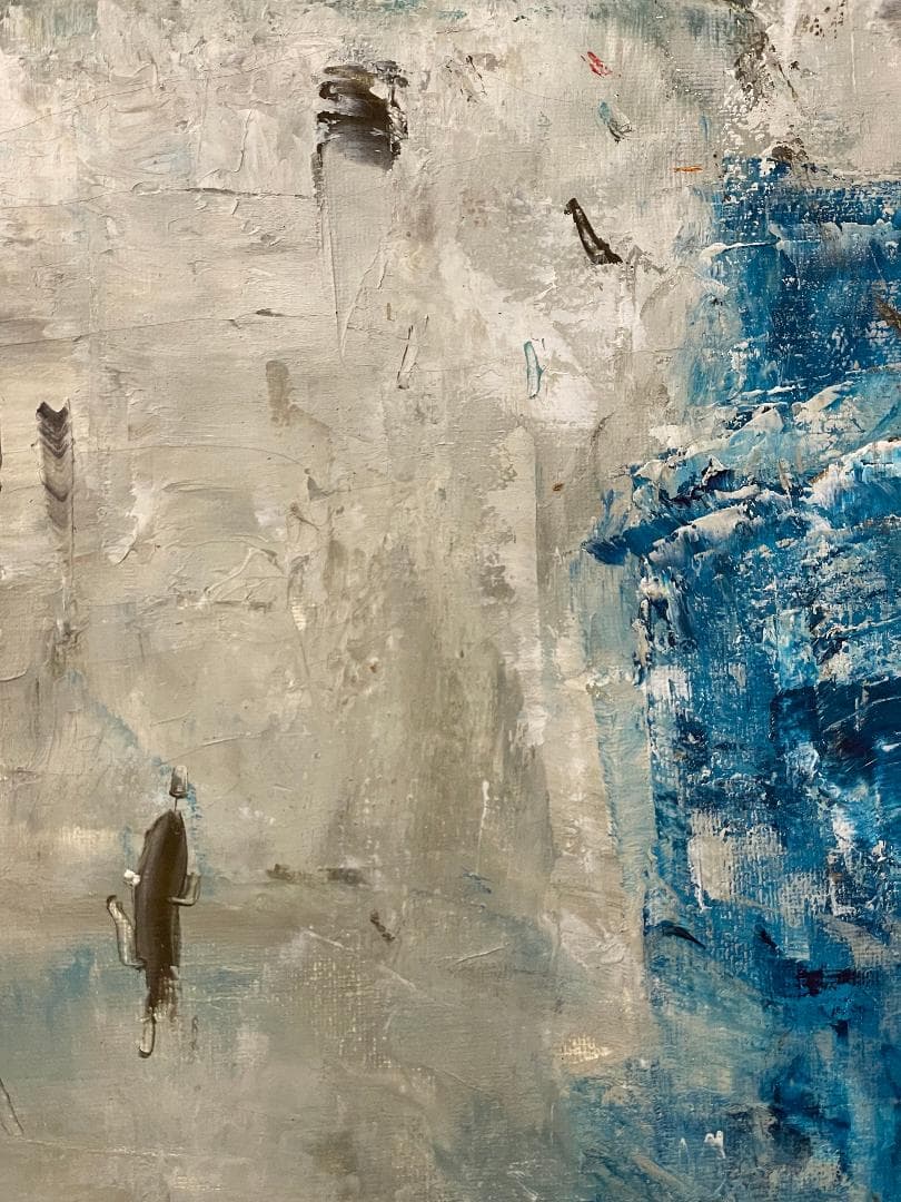 K*a様 「真作」住田昭「1989 パリ」風景画　油彩画　額装　サイン有り　F1