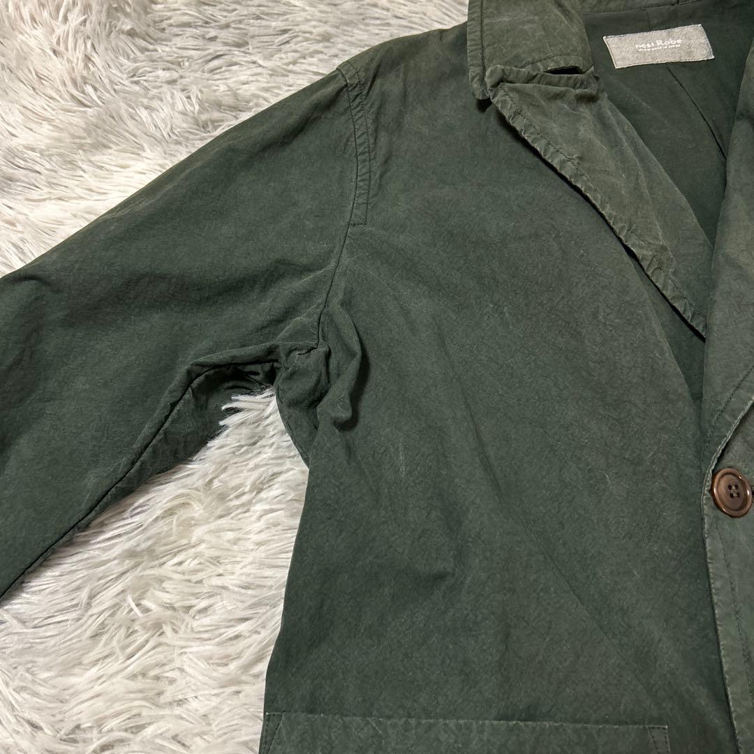 【美品】nest Robe スーピマコットンフレンチアーミーコート