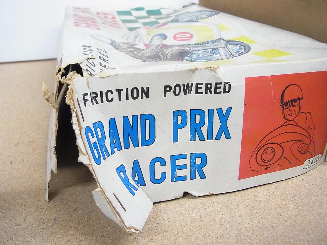ブリキ　モダントイズ　グランプリレーサー　オートバイ