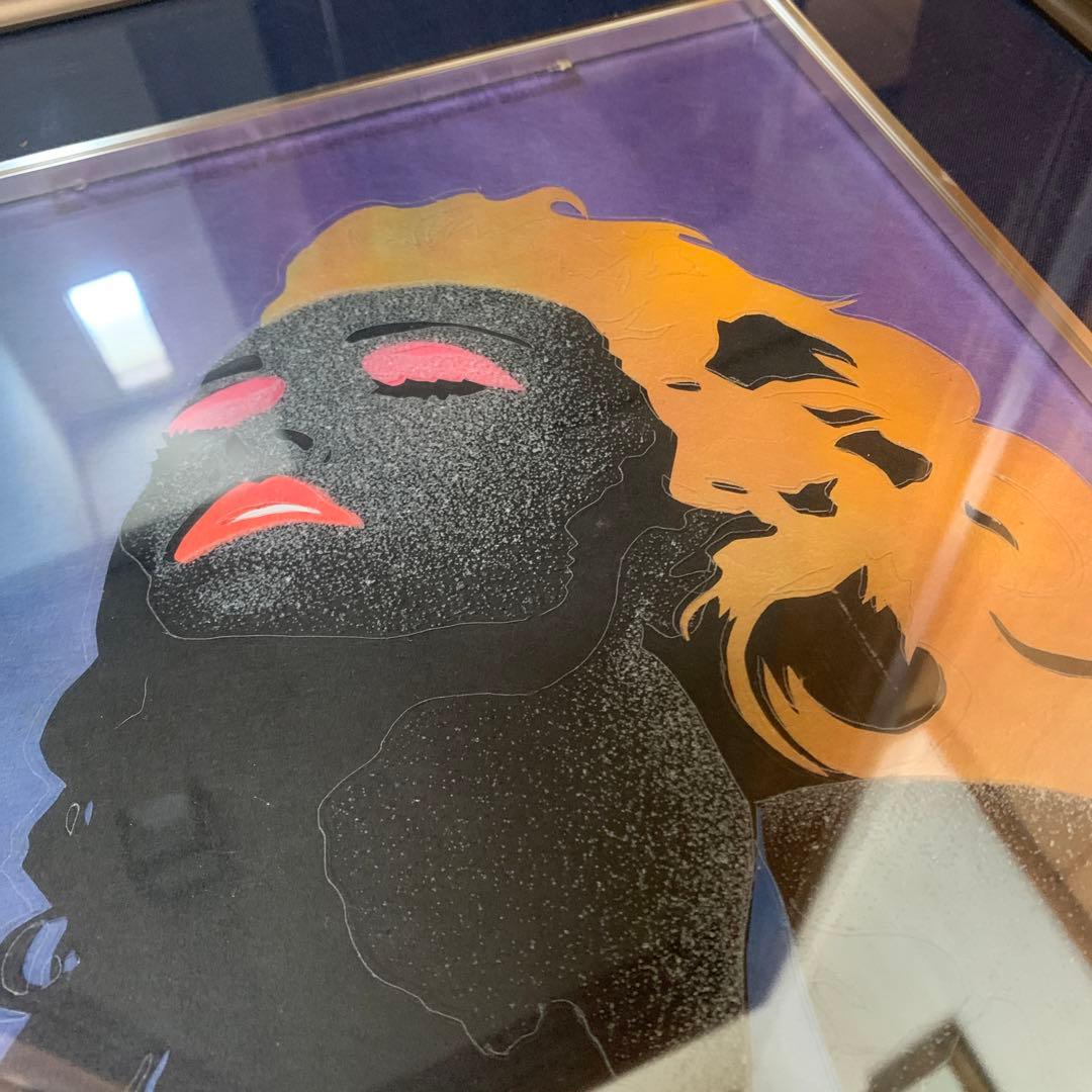 木内宗吾　ギヤマン彫刻絵画　スター