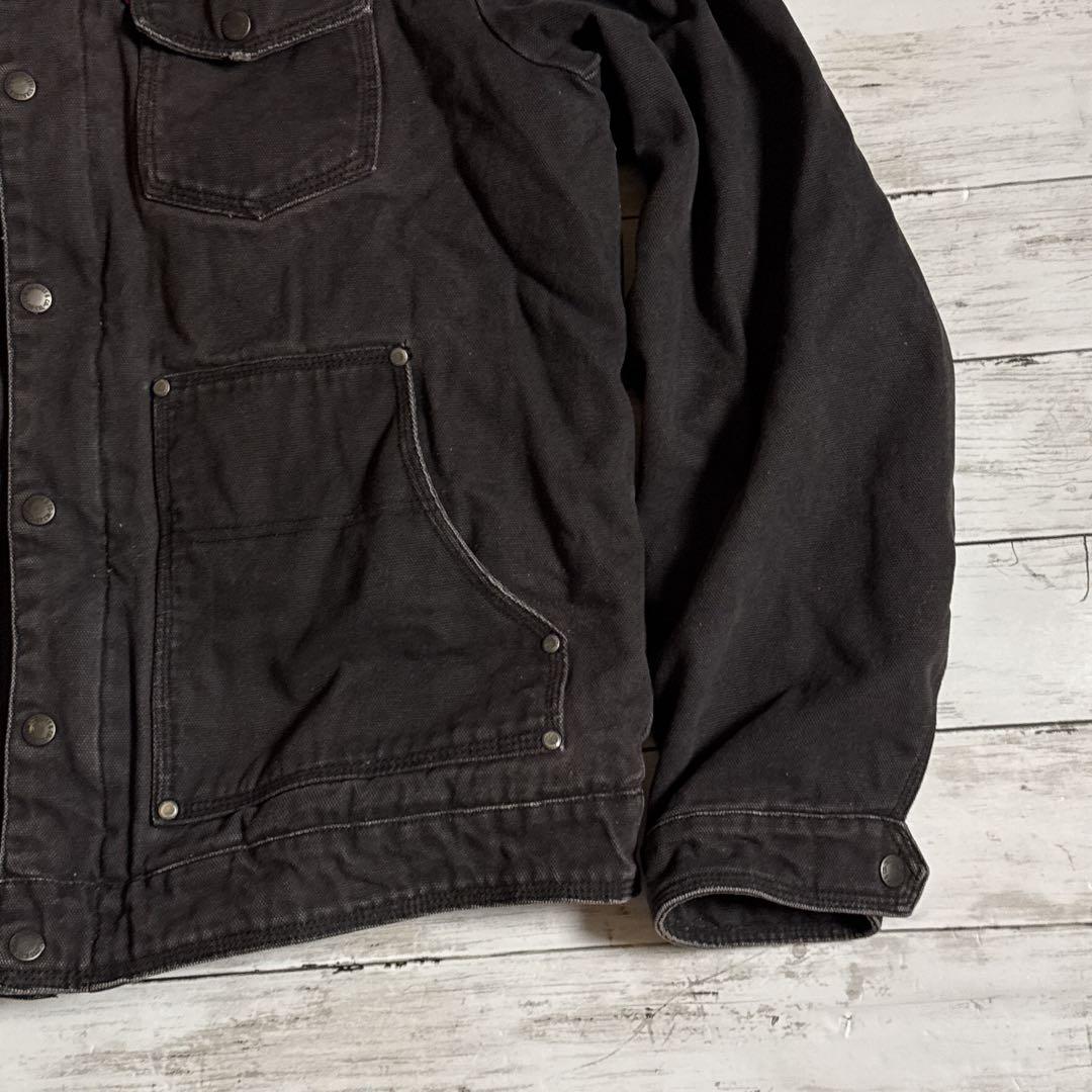 古*生様 Levi's リーバイス コットン ダックワークジャケットブラック　メ