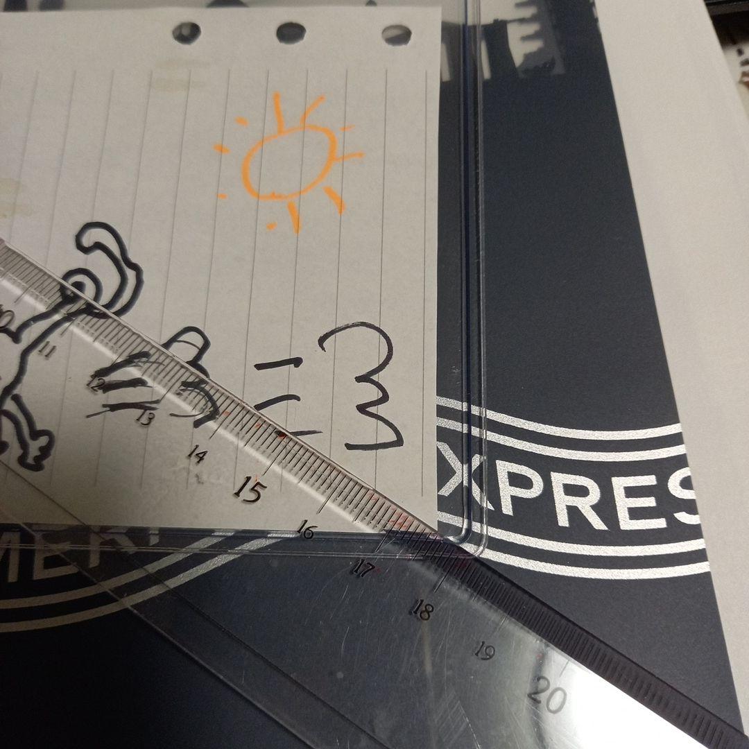 AMEX ノベルティ ・手描き猫の絵