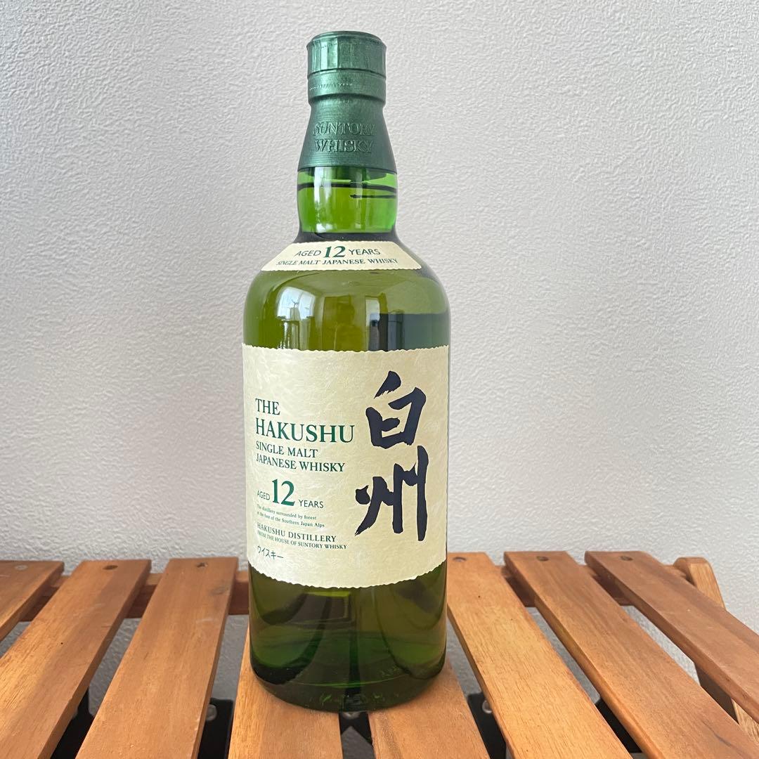 サントリー白州 12年 シングルモルトウイスキー 700ml (Alc43%)