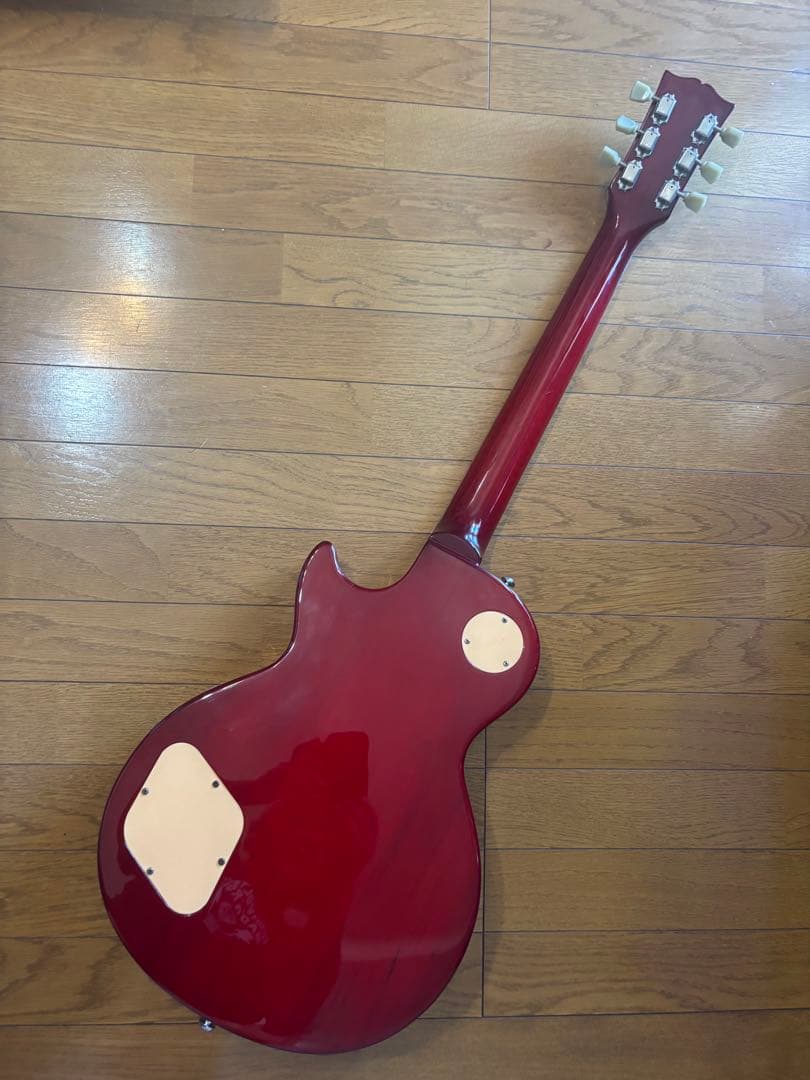 メーカー不明レスポール。 ピックアップ交換美品