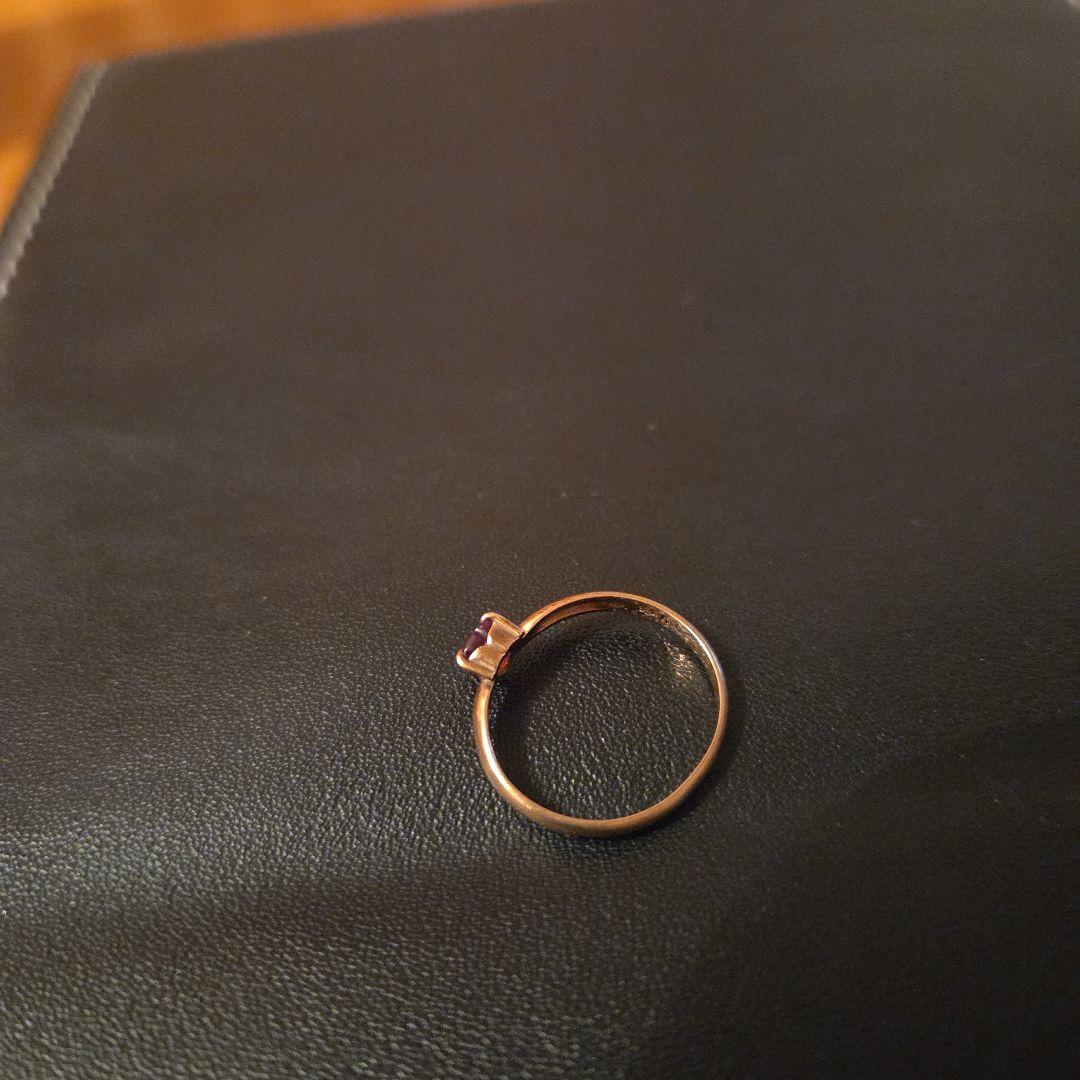 K9金ハート指輪