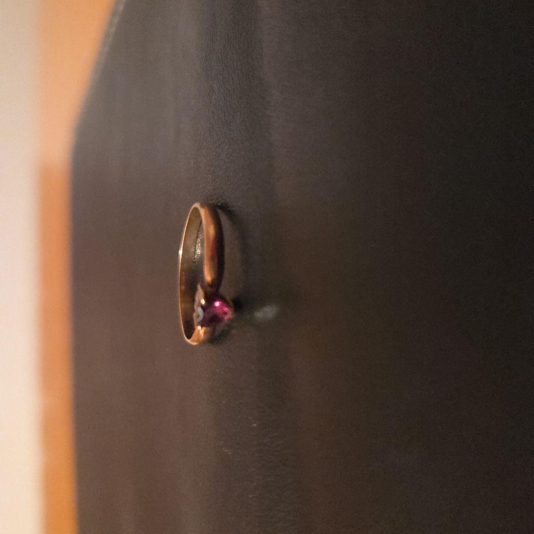 K9金ハート指輪