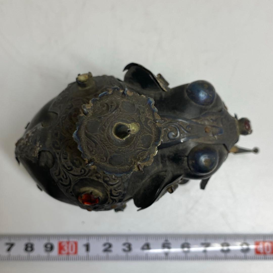 時代 銀巻 宝石象 置物 180g 東キ8-0117☆2F トヒチサ