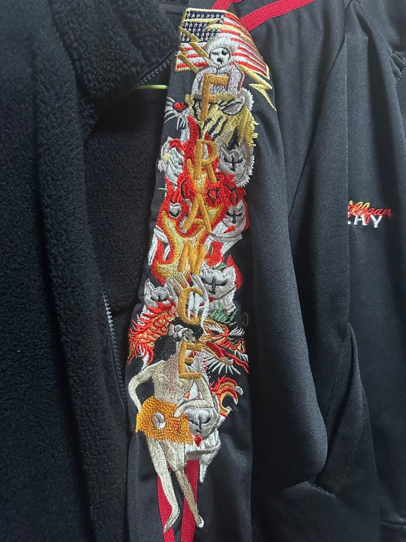 ダブレット/doublet カオス刺繍 トラックジャケット 18AW ジャージ