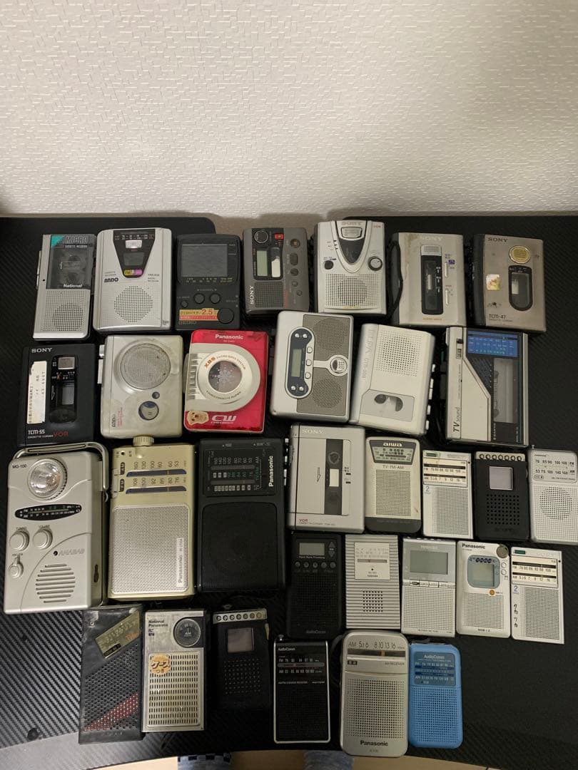SONY.PANASONIC.ポータブルプレーヤー.カセット.ラジオ.まとめ売り