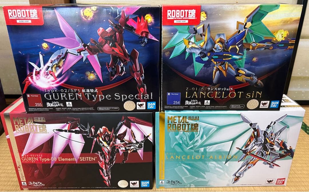 コードギアス　ROBOT魂 ロボットモデル コレクションセット