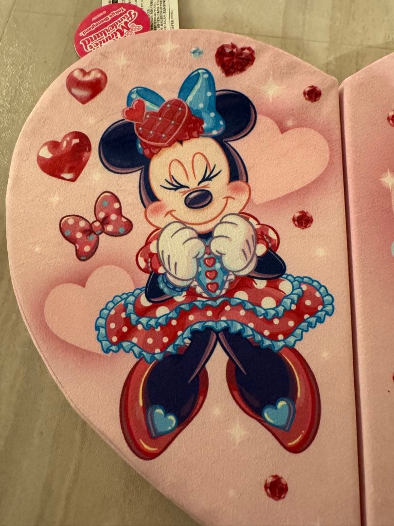 ディズニー♡ミニー♡パルパルーザ　ブランケット＆ポータブルクッション