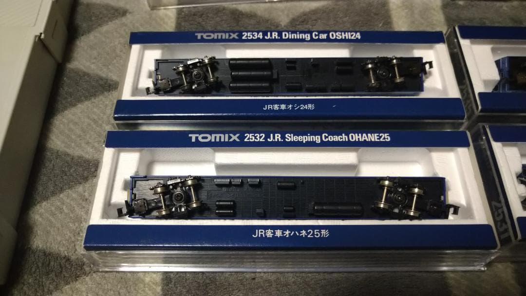 TOMIX 24系25形 寝台客車(旧製品) 11両セット