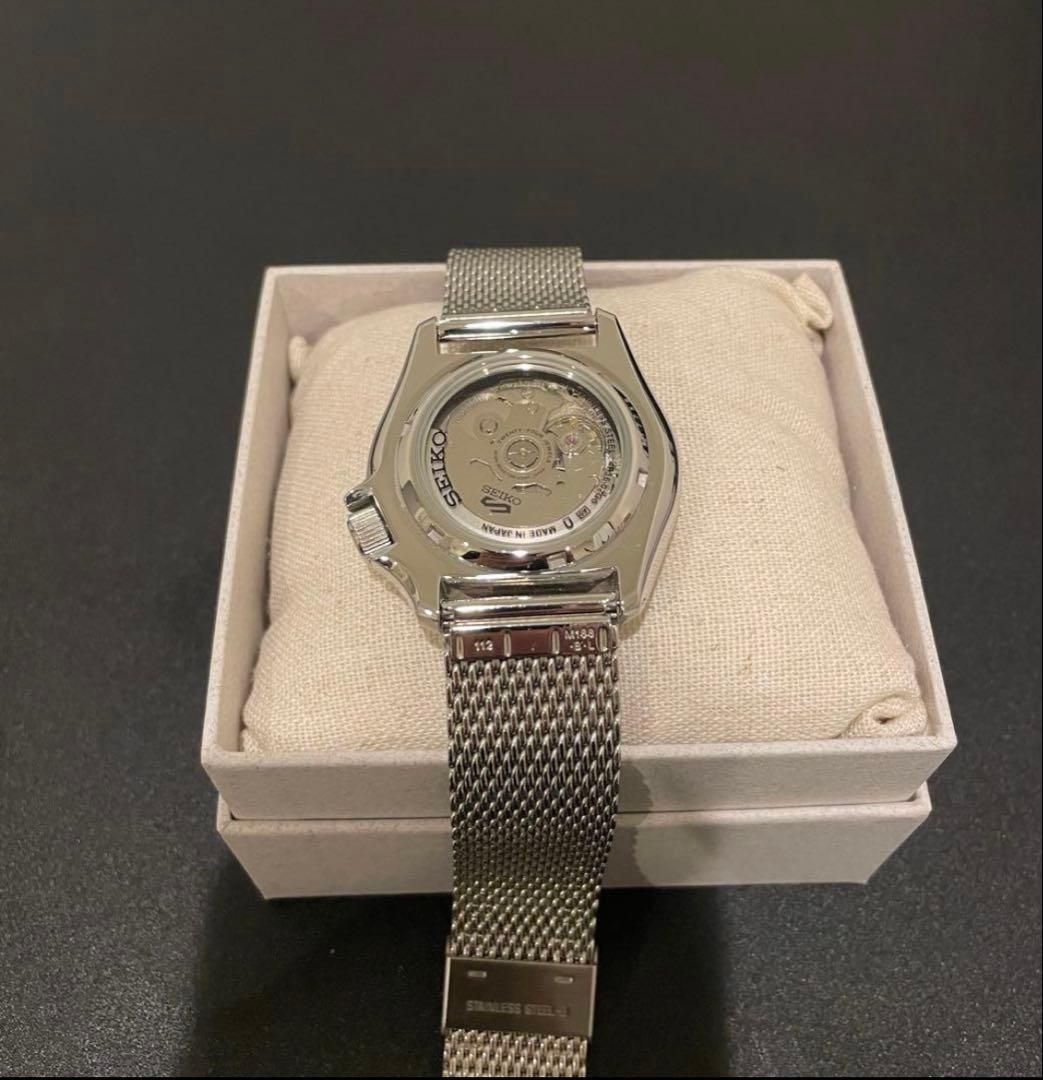 SEIKO 自動巻き時計 ブラックダイヤル