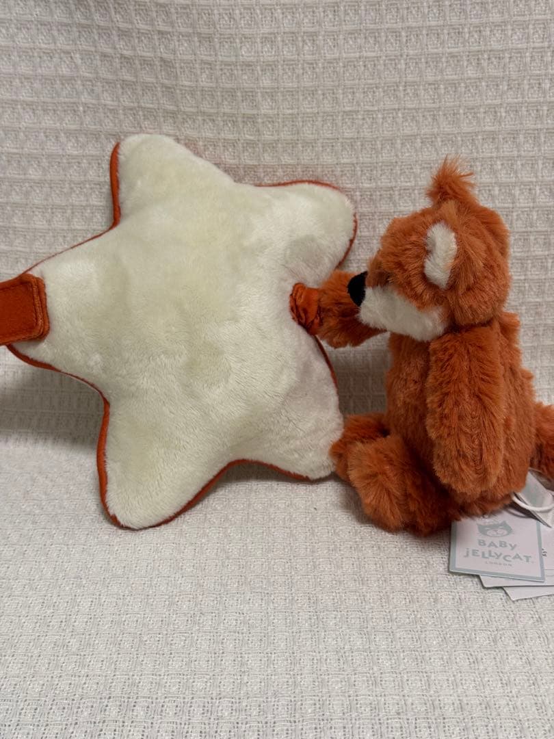  バシュフル フォックス カブ ミュージカル プル ぬいぐるみ