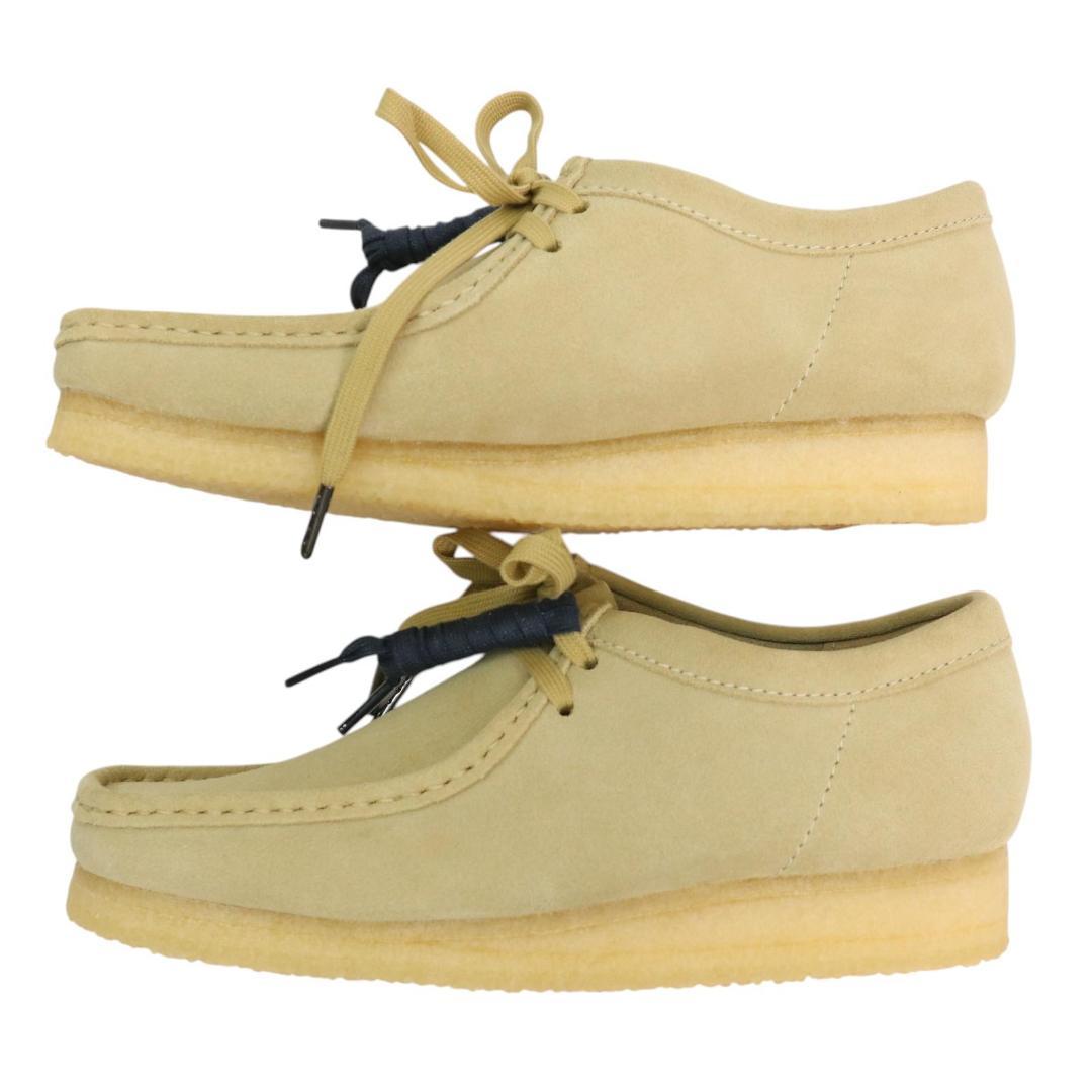 未使用 クラークス 26155515 ワラビー メープルスエード 25.0cm