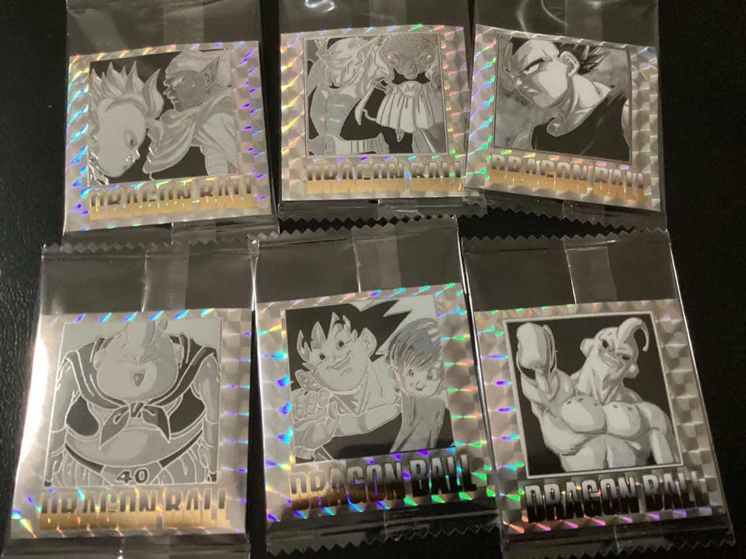 ドラゴンボール40周年記念オリジナルイラストレーション シールウエハース全４２種