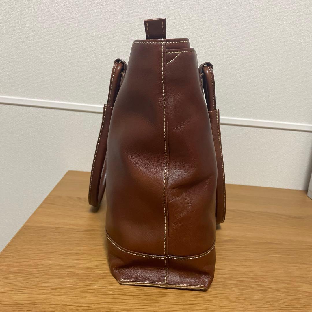 【極美品】 Samsonite DEUX MONCX ブラウン トートバッグ