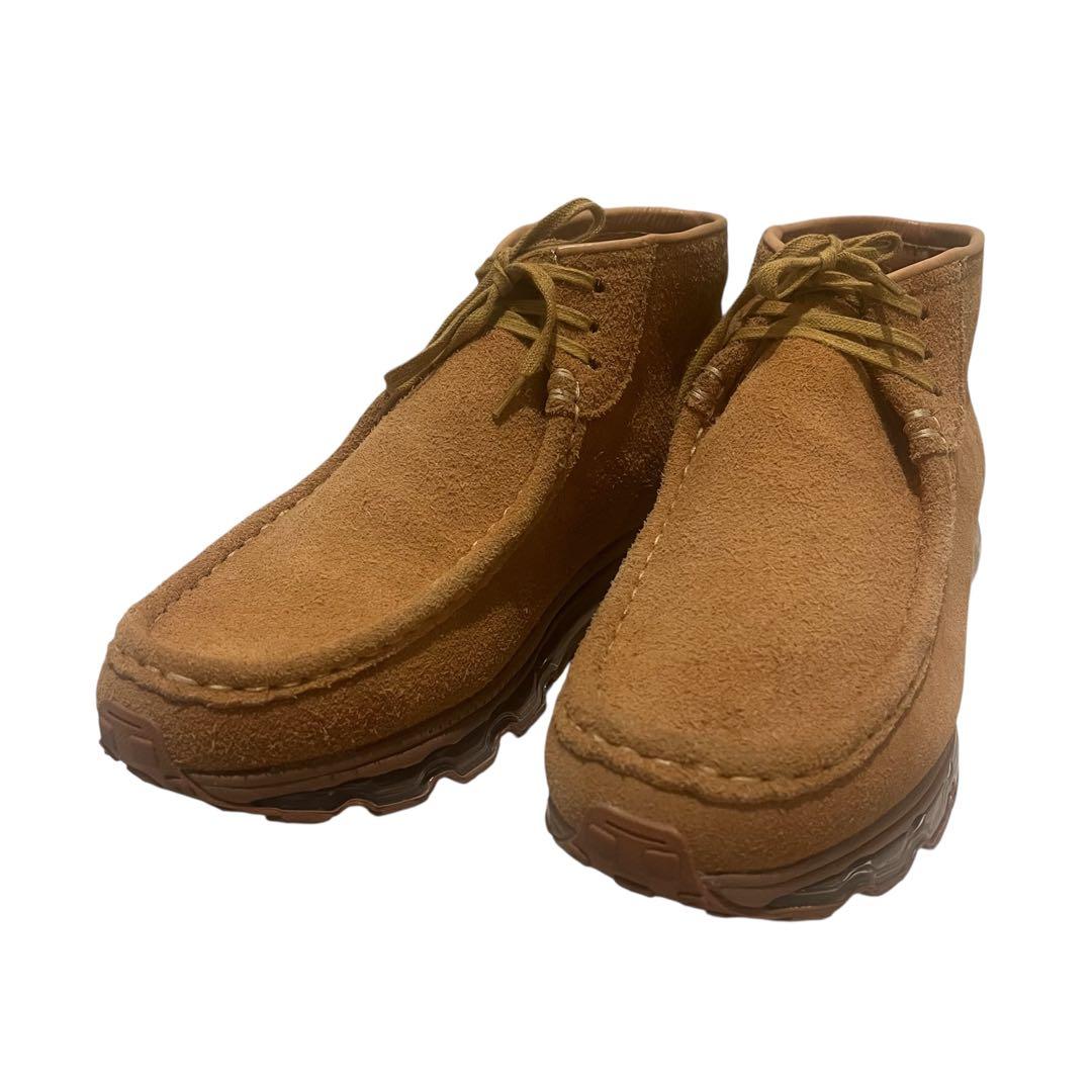 美中古　tomo&co air モカシンブーツ　スニーカー　厚底　28 スエード