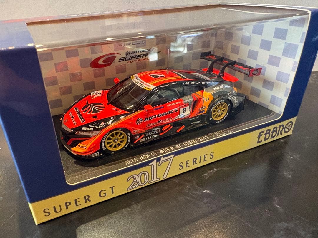 エブロ 1/43 ARTA NSX-GT 2017 スーパーGT500 No.8
