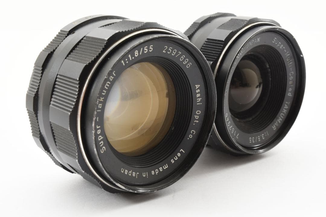 【2点セット】Takumar 55mm F1.8 35mm F3.5 SO264