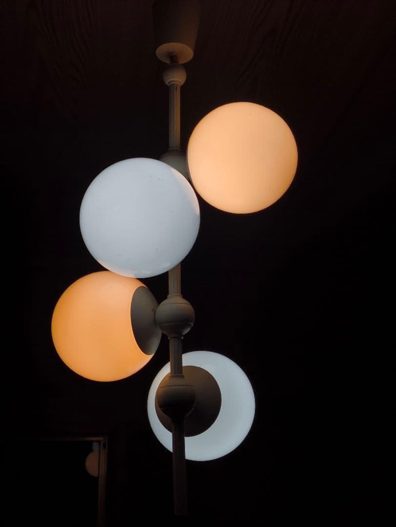 天井照明 ペンダントライト ミッドセンチュリー スペースエイジ 昭和レトロ