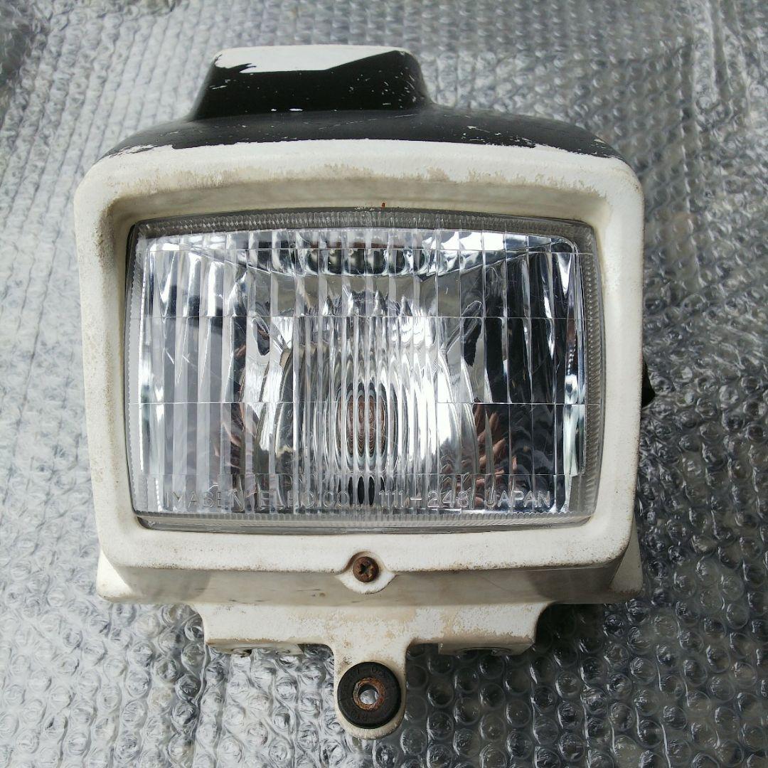 ヤマハTY250スコティッシュ ヘッドライト＆スピードメーター＆フロントカウル