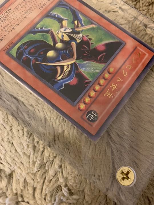 No.514 遊戯王 美品 インセクト女王 レリーフ DL4-136