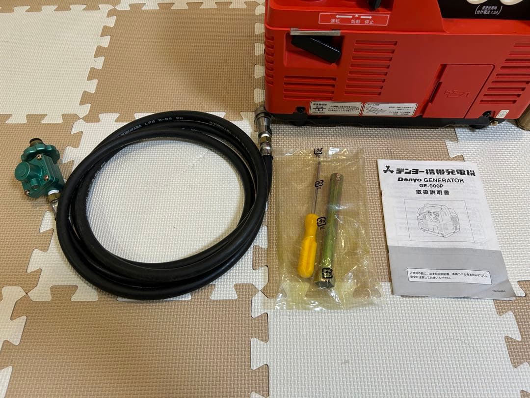 美民 DENYO デンヨー GE-900P ガスエンジン インバーターガス発電機