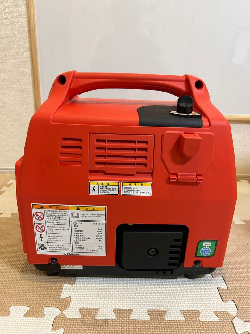 美民 DENYO デンヨー GE-900P ガスエンジン インバーターガス発電機