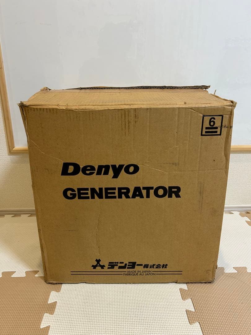 美民 DENYO デンヨー GE-900P ガスエンジン インバーターガス発電機