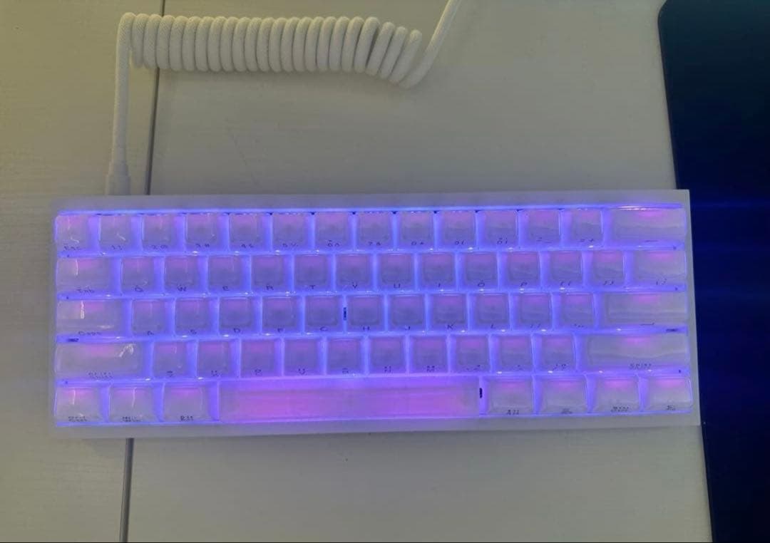 Wooting 60HE+ フルカスタム