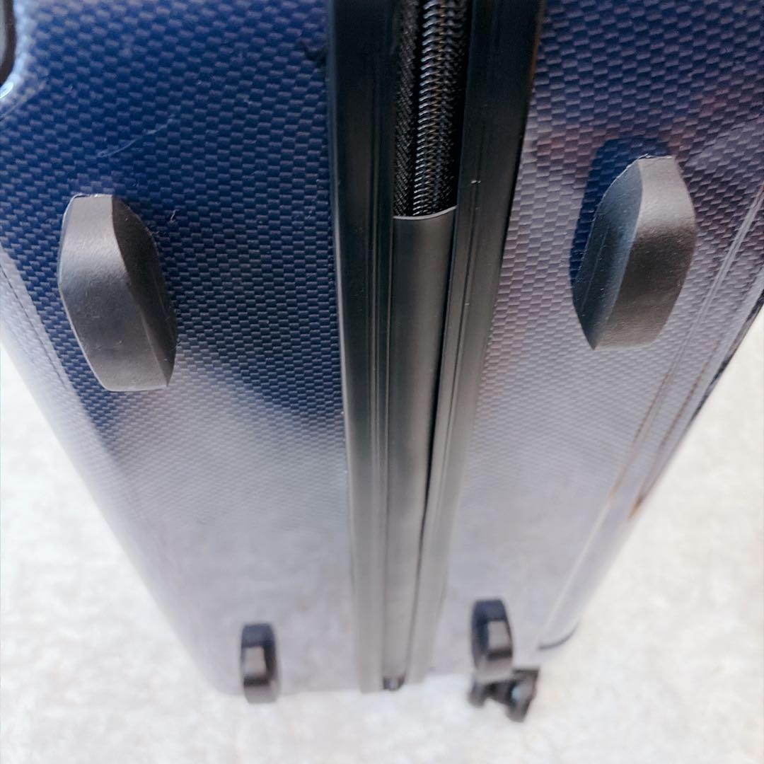 ace エース キャリーケース 47L ネイビーカーボン　ハード　TASロック