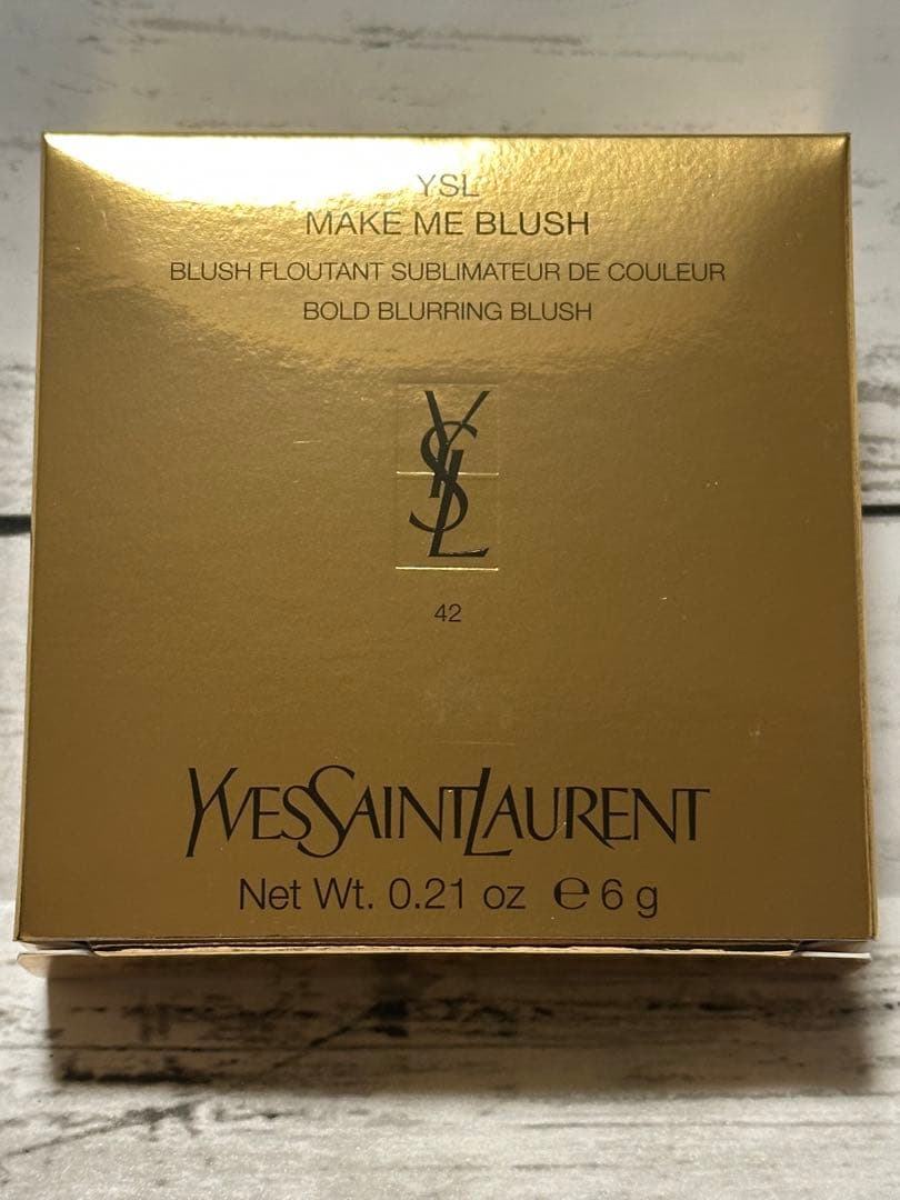 イヴサンローラン メイクミーブラッシュ 42 ベビードールピンク チーク YSL