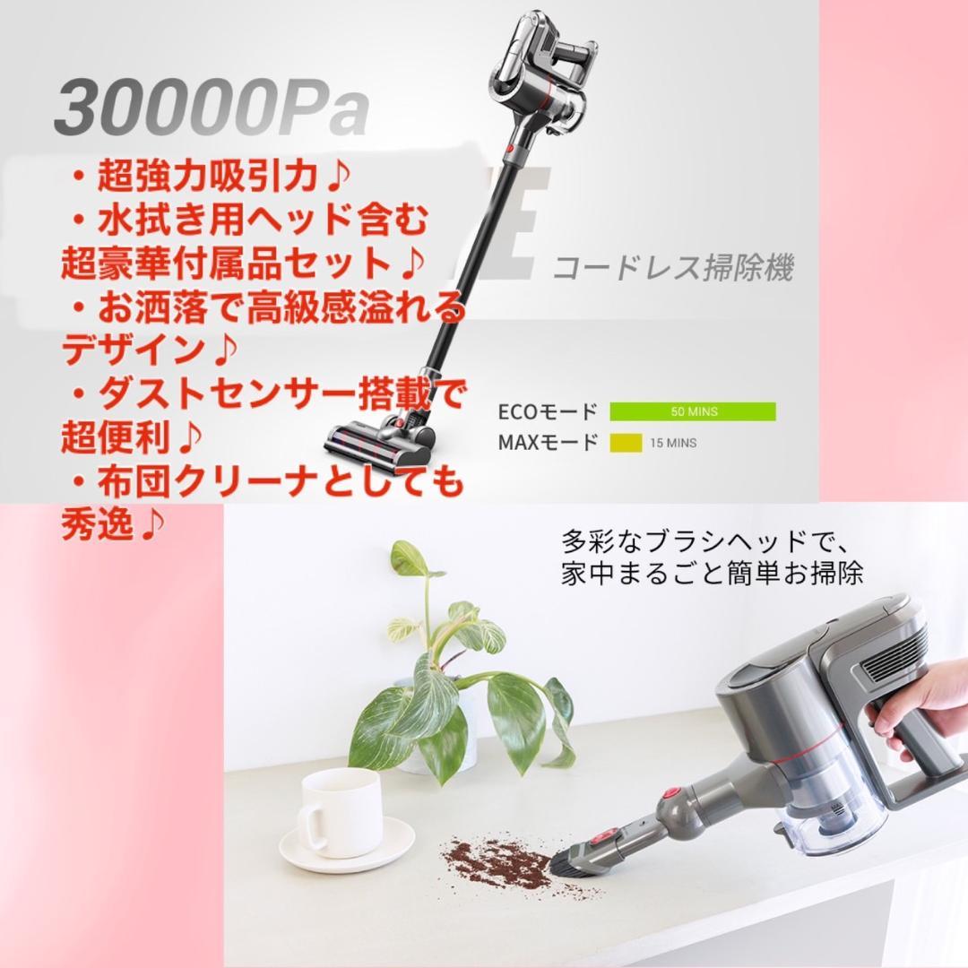 ❤驚愕の吸引力❣お掃除マイスターになれる超豪華な付属品セット♪❤掃除機